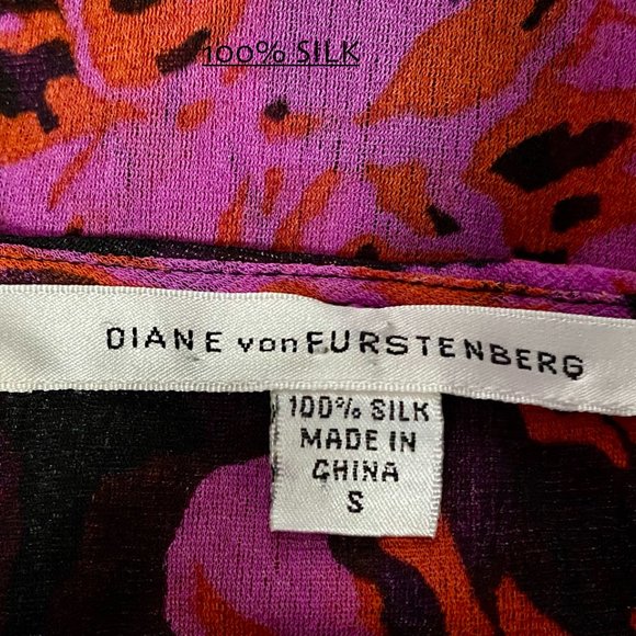 DIANE VON FURSTENBERG RUFFLED BLOUSE - Picture 6 of 12